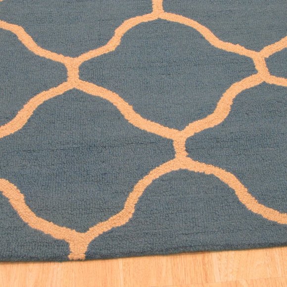 Moroccan Oasis Hand-Tufted Wool Rug - Picture 2 of 4